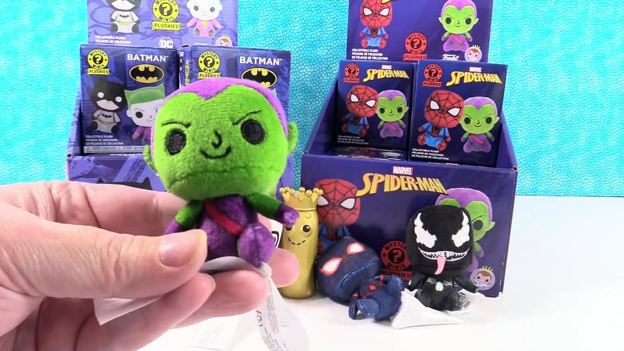 Paul vs Shannon Funko Mystery Minis Batman Spider-Man Bind Bag Challenge _ PSToyReviews