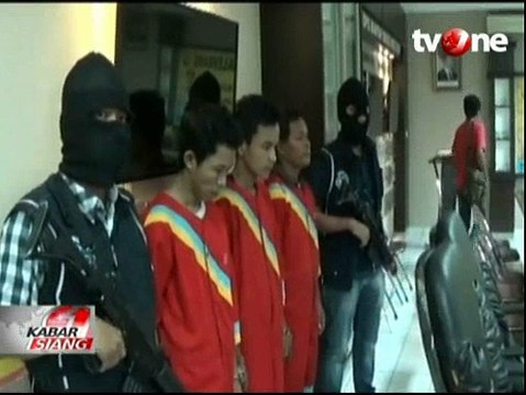 3 Pengedar Sabu Seberat 1,2 Kg Ditangkap Petugas