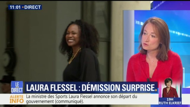 Démission de Laura Flessel: la ministre des Sports évoque des raisons personnelles