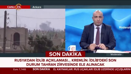 Rusya, İdlib'i bombaladı