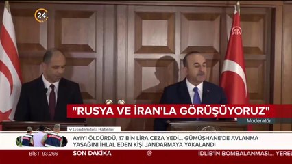 "Rusya ve İran'la görüşüyoruz"