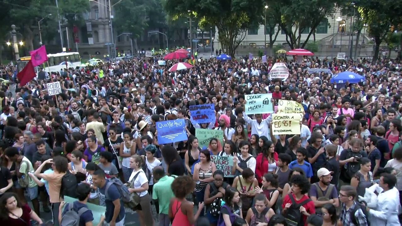 Nach Museumsbrand in Rio: "Die Regierung ist schuld"