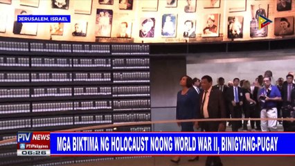 Mga biktima ng holocaust noong World War II, binigyang-pugay