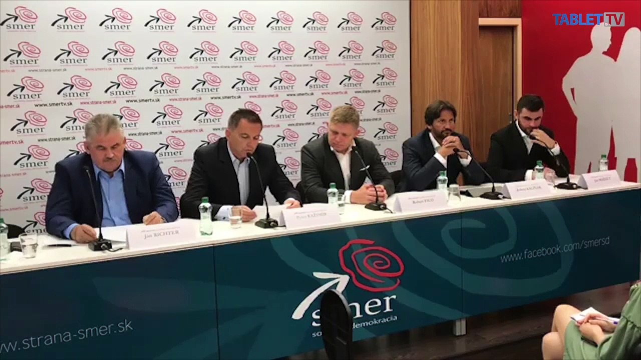 ZÁZNAM: TK strany Smer-Sociálna demokracia
