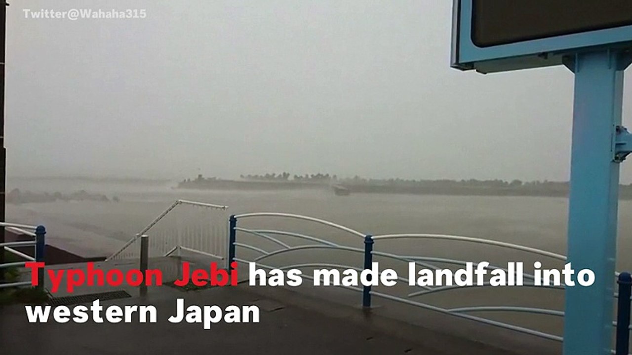 Typhoon Jebi: Japan Hit By Strongest Storm In 25 Years