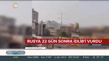 Rusya İdlib'i vurdu