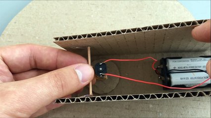 How to make spiral Marble Machine - cardboard toy