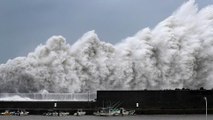 Japan issues evacuation advisories for 1 million as typhoon hits west coast