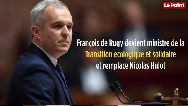 François de Rugy devient ministre de la Transition écologique et solidaire