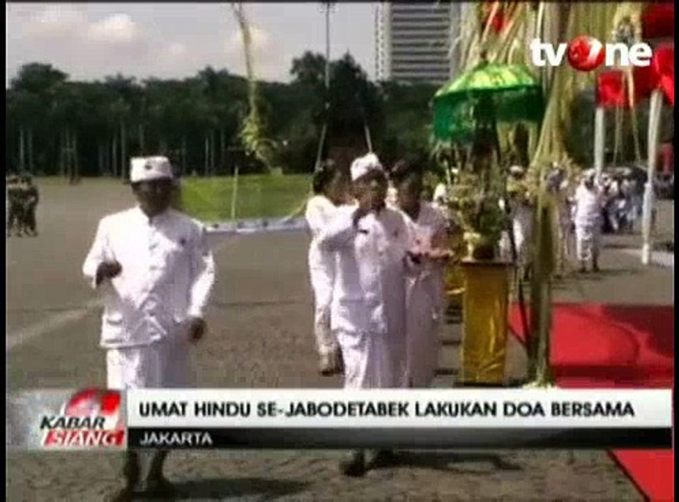 Umat Hindu Se-Jabodetabek Lakukan Doa Bersama