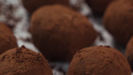 Cómo hacer trufas de chocolate