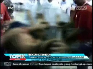 Pencuri Minimarket Ditembak Polisi