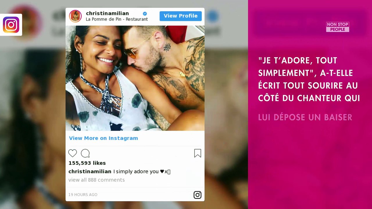 Matt Pokora : instant tendresse sur Instagram avec sa chérie Christina Milian (PHOTO)