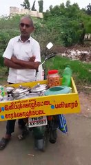 It starts as a street stall and then we have mcdonalds!