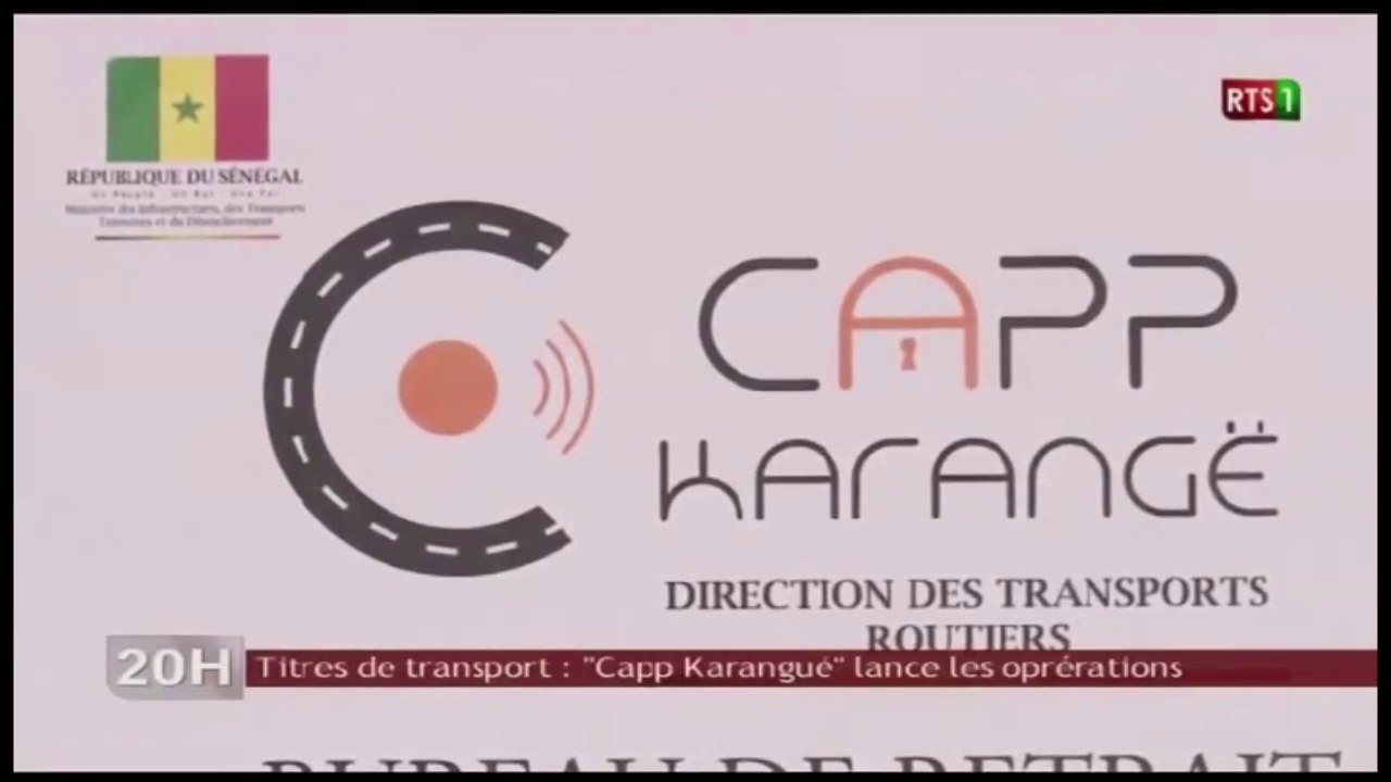 Titres de transport : Capp Karangue lance les opérations