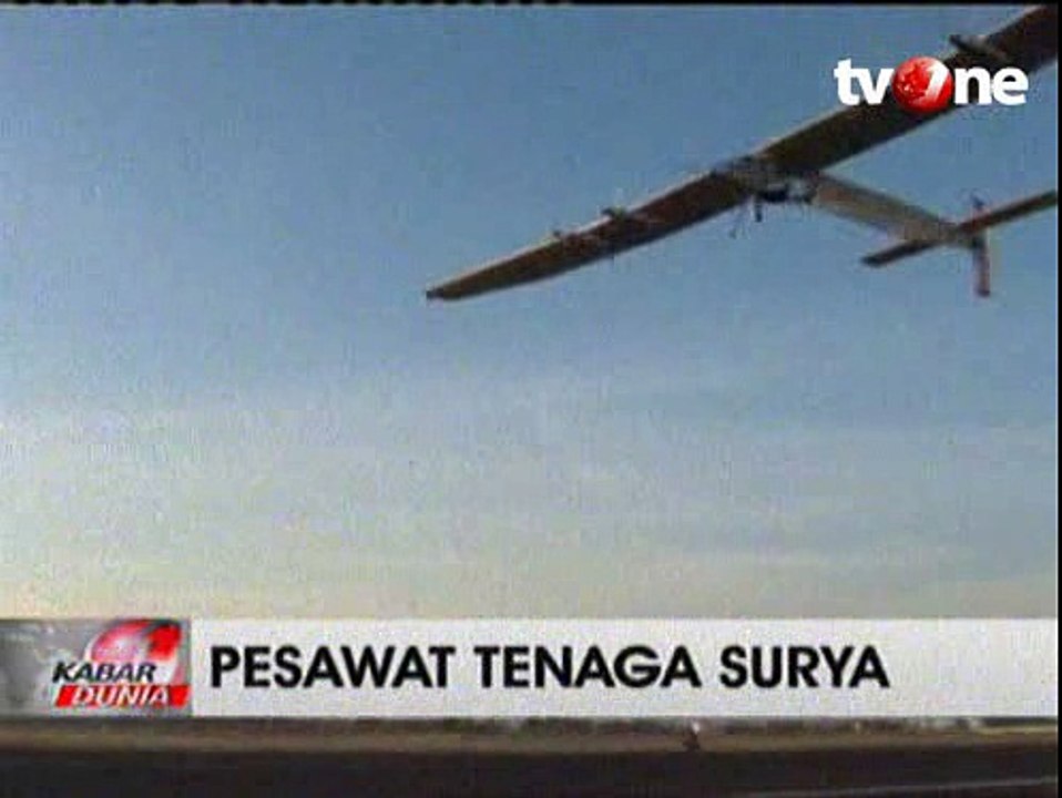 Pesawat Tenaga Surya Solar Impulse 2 Berangkat dari India