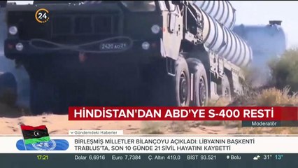 Hindistan'dan ABD'ye S-400 resti
