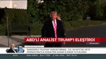 ABD'li analist Trump'ı eleştirdi