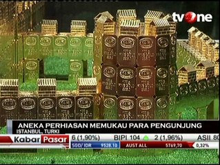 Cermin Emas Senilai Rp66 Miliar Dipamerkan di Turki