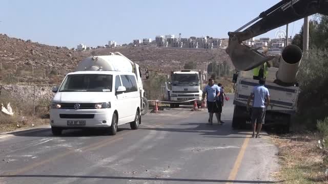 Bodrum'da İçme Suyu İsale Hattında Patlama
