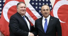 Son Dakika! Dışişleri Bakanı Mevlüt Çavuşoğlu, ABD Dışişleri Bakanı Pompeo ile Görüştü