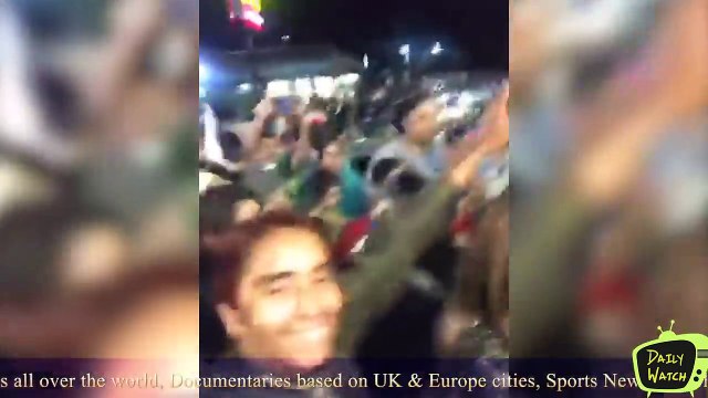 PTI girls dancing on London streets during 14th August Independnce Day