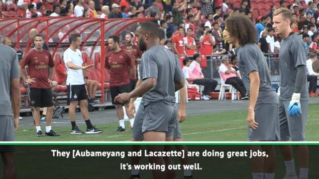 Aubameyang and Lacazette can become best strikers in the world - Kanu