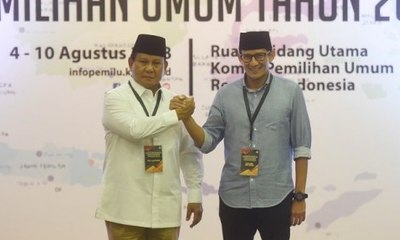 Koalisi Prabowo-Sandiaga Tolak Jumlah DPT Pemilu