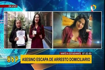 Exigen captura de joven que cumplía arresto domiciliario por asesinato de modelo