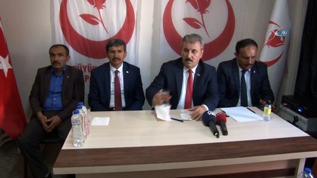 BBP Genel Başkanı Destici'den 'ittifak' açıklaması