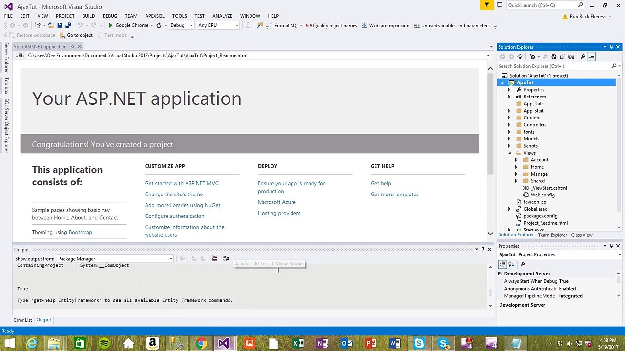 ASP.Net MVC jquery Ajax Tutorials Part 1