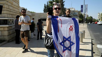 مظاهرات في إسرائيل احتجاجا على زيارة الرئيس الفلبيني دوتيرتي