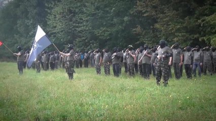 Rechazo a los grupos paramilitares en Eslovenia