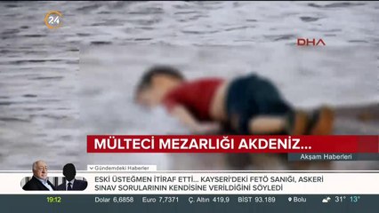 Mülteci mezarlığı Akdeniz