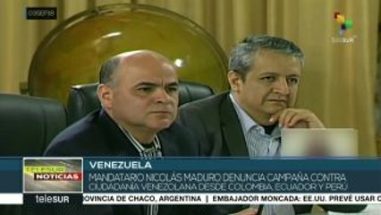 Maduro denuncia campaña de odio y persecución contra los venezolanos