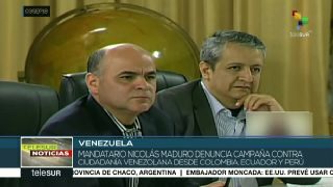 Maduro denuncia campaña de odio y persecución contra los venezolanos