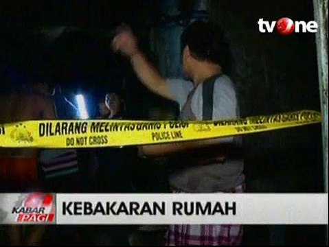 Kebakaran di Mampang, 10 Rumah Hangus Terbakar