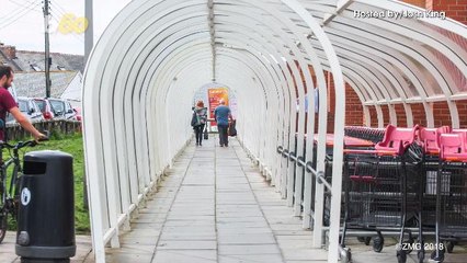 Plastic Tunnel Connected to Supermarket Named Town's Best Attraction