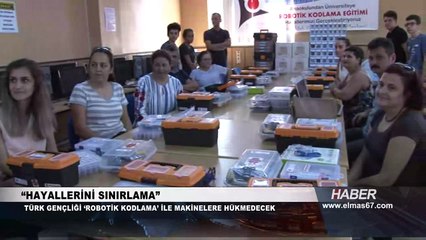 Türk Gençliği ‘Robotik Kodlama’ ile makinelere hükmedecek