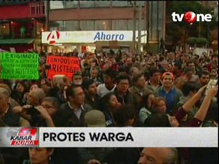 Warga Meksiko Protes Pemecatan Penyiar Radio Anti-Pemerintah