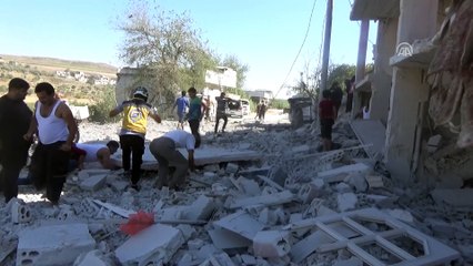 İdlib'e hava saldırısı - İDLİB