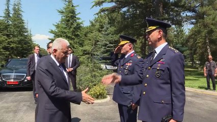 TBMM Başkanı Yıldırım, Birleştirilmiş Hava Harekat Merkezini ziyaret etti - ESKİŞEHİR