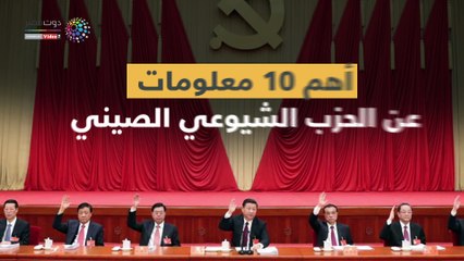 شاهد في دقيقة.. أهم 10 معلومات عن الحزب الشيوعي الصيني