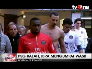 PSG Kalah, Ibra Mengamuk di Lorong Kamar Ganti