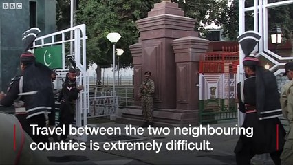 Flirting across the India-Pakistan border - BBC News