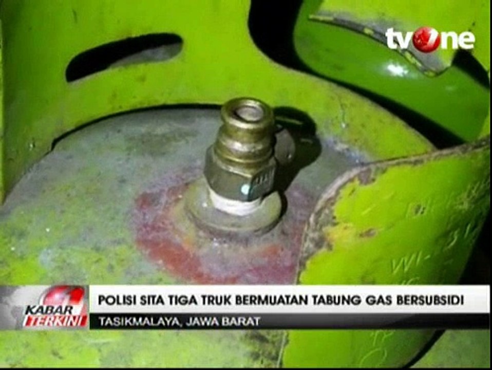 Langgar Aturan, Truk Bermuatan Gas 3 Kg Ditangkap Polisi