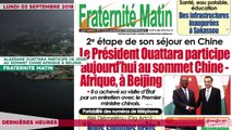 Le Titrologue du 03 Septembre 2018 : Parti unifié RHDP, Comment Bédié a sacrifié Duncan, Ahoussou, Diby, Achi et Adjoumani