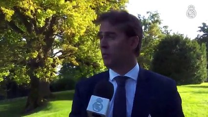 Lopetegui, en el Foro de Entrenadores de Clubes de Élite de la UEFA