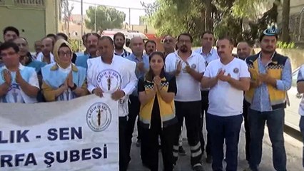 Şanlıurfa’da sağlık çalışanlarına yönelik şiddete tepki