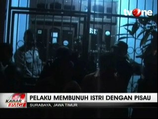 Diduga Stres, Suami Bunuh Istri Lalu Coba Bunuh Diri
